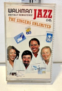 Vintage 1987 - Walkman Jazz - The Singers Unlimited Cassette Tape - Imagen 1 de 4