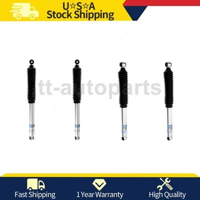 4PC Front Rear Bilstein Shocks Absorber KIT For 1975 1976 1977 1978 Jeep CJ5 - Image 1 of 4