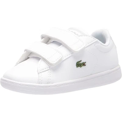 Zapatos de traje Lacoste Kids Carnaby Evo Bl 21 1 | Blanco/Blanco | Auténticos nuevos Foto 1 de 4