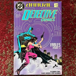 Batman in Detective Comics Annual #1 by Denny O'Neil + Klaus Janson 1988 DC Com - Picture 1 of 22