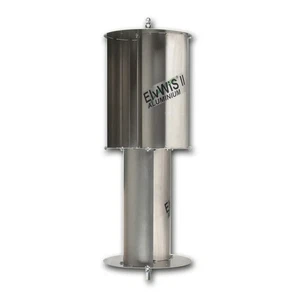 Savonius Rotor für vertikales Windrad 190W ElvWiS II ALUMINIUM Windturbine VAWT - Imagen 1 de 6
