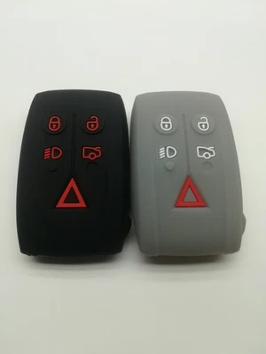 2*Cubierta de llave remota de silicona para Jaguar XF XFR XK XKR KR55WK49244 2007-2012 Foto 1 de 4