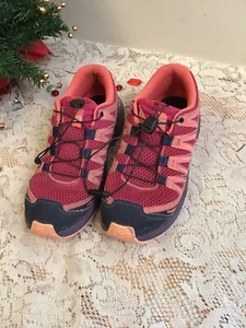 SALOMON XA Pro Pink Womens Size 6 Trail Running Shoe Sports Style - Picture 1 of 6