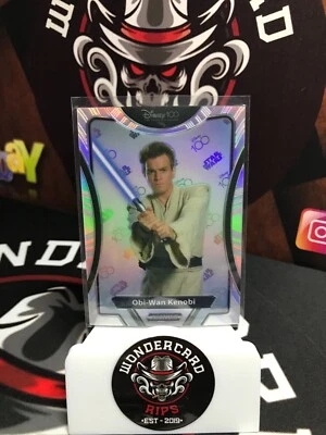 ⭐2023 Kakawow Phantom Disney 100 Star Wars - Silver Holo - OBI-WAN KENOBI #5⭐ - Image 1 of 2
