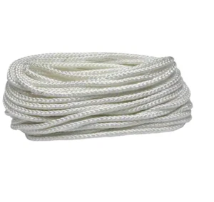 2er-Pack Everbilt 1/4 Zoll x 100 Fuß weiß Nylon/Polypropylen Diamant geflochtenes Seil 72716 - Bild 1 von 3