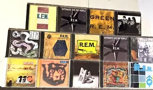 COLLECTION Of 13 R.E.M. REM CD's plus 4 BONUS ITEMS - Picture 1 of 6