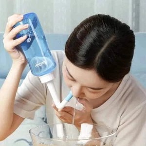 Botella de lavado nasal de 1 pieza 300 ml para adultos y niños Cavidad nasal y lavado nasal B - Imagen 1 de 14