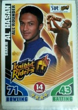 RARE IPL TOPPS 2011 CRICKET ATTAX CARD SHAKIB AL HASAN   1st EDI.