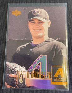 2001 Upper Deck Star Rookie Card # 31 Justin Wechsler