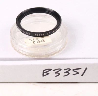PENTAX- 110 T43 Close Up filter 37.5mm For Auto Pen Camera With Case (B3351) - Image 1 of 4