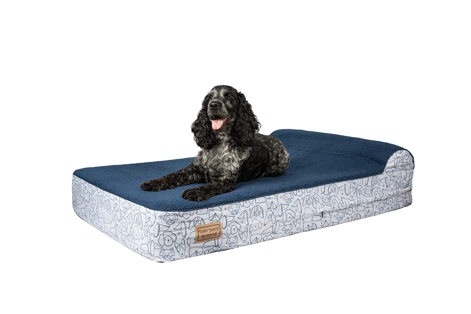 Cama ortopédica impermeable para mascotas Harry Barker, 11" de grosor, tres capas de espuma,... Foto 1 de 4