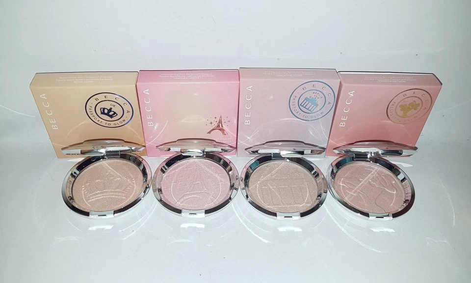 Becca Shimmering Skin Perfector Pressed Powder Highlighter Passport to Glow PICK - Image 1 of 1