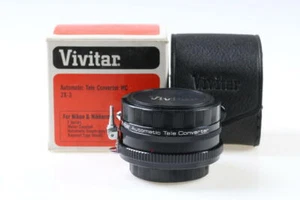 VIVITAR 2x Macro-Telekonverter für Nikon MF (nonAI) - Picture 1 of 3