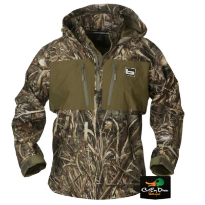 NEW BANDED GEAR WATERPROOF 1/4 QUARTER ZIP CAMO HOODED PULLOVER - B1010030 - - Image 1 of 2