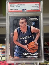 2014-15 Panini Prizm Zach LaVine #262 PSA 10 GEM MT Rookie RC