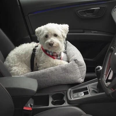 Bunty Travel Dog Bed Soft Washable Pet Puppy Cat Car Seat Cushion Protector - Image 1 of 4