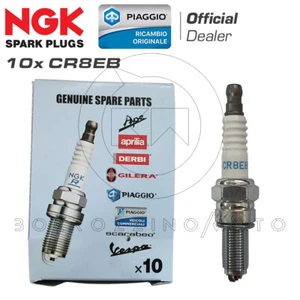 Kit 10X Candles NGK CR8EB Husqvarna SM 450 R 2003 - Picture 1 of 3