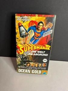 Superman IV 4 Die Welt am Abgrund  VHS Kassette Ocean Gold Hemingway TOP✅ - Bild 1 von 2