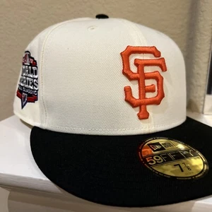 New Era 59Fifty San Francisco Giants Retro 2012 World Series NWT Hat Size 7 7/8 - Picture 1 of 7