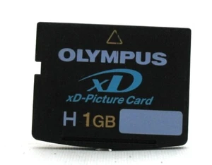 1GB HIGH SPEED OLYMPUS XD MEMORY CARD 1 GB TYPE H FUJI FINEPIX/OLYMPUS CAMERAS - Picture 1 of 1
