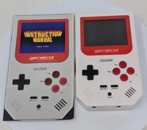 Retro-bit Go Retro Portable Game Handheld WHITE USED TESTED WORKS - Picture 1 of 9