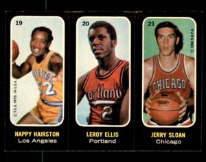 1971 Topps Stickers Basketball #19 Hairston Ellis Sloan EX *d8