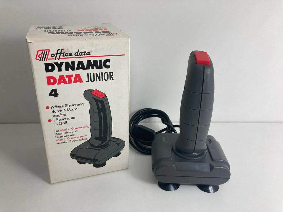 Office Data Dynamic Junior 4 Joystick für Atari Commodore usw. in OVP #1 - Bild 1 von 1