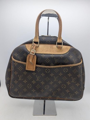 LOUIS VUITTON（LV） Borsa a mano Louis Vuitton Deauville Monogram originale M47270 marrone PVC pelle borsa