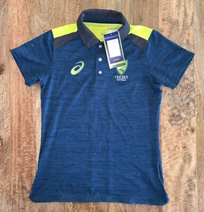Cricket Australia Polo Shirt Asics Ladies Size Small BNWT - Picture 1 of 4
