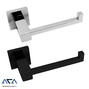 ACA Bath Toilet Paper Tissue Roll Holder Rack Hook Wall Mounted Stainless Steel - Picture 1 of 6