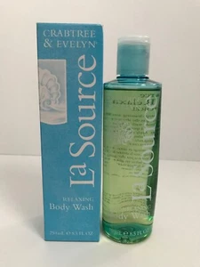 CRABTREE & EVELYN LA SOURCE ENTSPANNENDES KÖRPERWASCHGEL DUSCHGEL 8,5 OZ NEU IM KARTON - Bild 1 von 2
