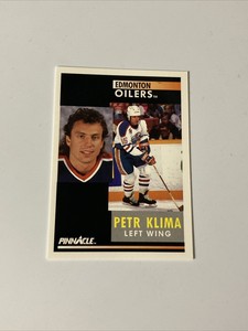 1991-92 Pinnacle Hockey #159 Petr Klima Oilers