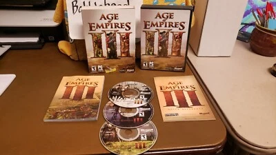 CIB AGE OF EMPIRES III 3 PC CD ROM VIDEO GAME W/ DUST SLEEVE - Image 1 of 4