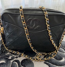 echte Original Ledertasche Vintage Chanel Mini Classic mit Quaste