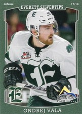 2017/18 Everett Silvertips - ONDREJ VALA [HC Dynamo Pardubice] Czechia