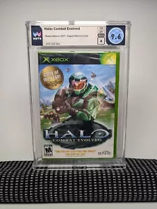Halo Combat Evolved CE GOTY XBOX US Wata 9.6 A Factory Sealed NOT VGA PIXEL - Picture 1 of 6