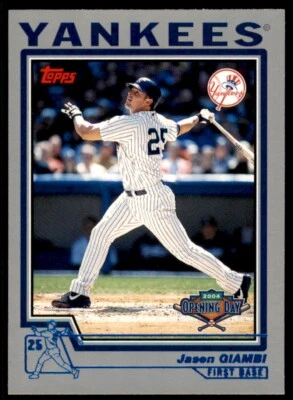 2004 Topps Opening Day #75 Jason Giambi New York Yankees - Image 1 of 2