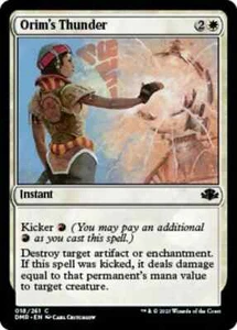 ORIM'S THUNDER X 4 N/M DOMINARIA REMASTERED MAGIC THE GATHERING - Picture 1 of 1