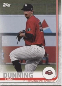 Topps Pro DeBut 2019 Dane Dunning Base Single - Birmingham Barons - #14 - Imagen 1 de 1