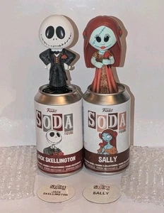 Lote De 2 Figuras Funko Soda Pesadilla Antes De Navidad Jack Skellington + Sally^ - Imagen 1 de 15