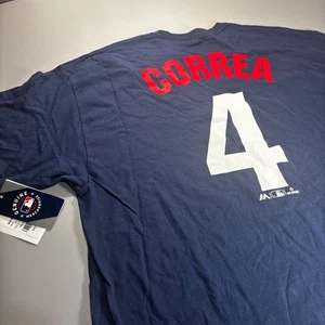 Camiseta de béisbol Majestic MLB de los Mellizos de Minnesota Carlos Correa #4 2XL NUEVA CON ETIQUETAS - Imagen 1 de 9