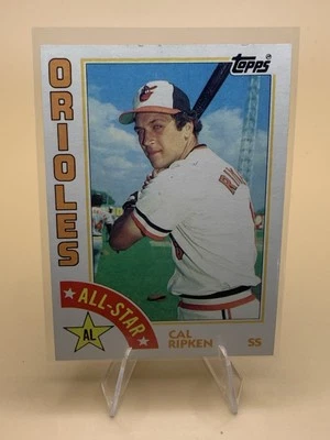 Cal Ripken Jr 1984 Topps #400 All Star Baltimore Orioles Foto 1 de 2