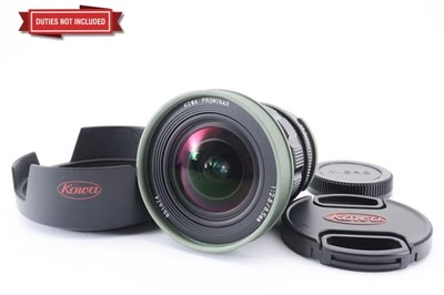 [Casi sin usar] Lente gran angular KOWA PROMINAR 8,5 mm f/2,8 micro cuatro tercios JAPÓN Foto 1 de 4