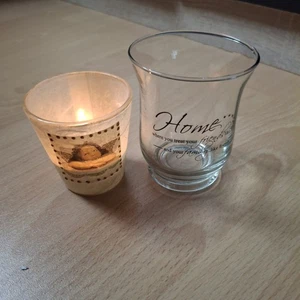 Cult : Teelichthalter und Glas mit Teelicht - Bild 1 von 9