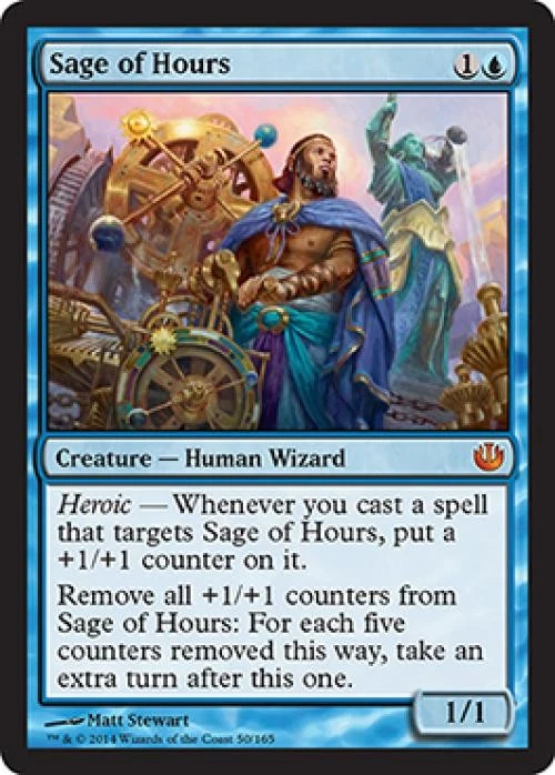 MTG English Sage of Hours NM Normal Journey into Nyx - Image 1 of 1