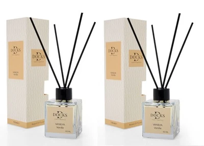 2x Set DOCKS Raumduft Stäbchen Lufterfrischer Duftstäbchen VANILLE 110ml - Bild 1 von 4