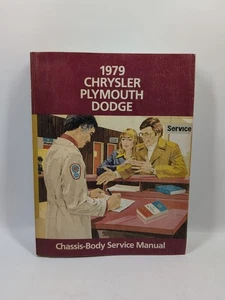 1979 CHRYSLER, PLYMOUTH, DODGE Passenger Car Service Manual - Bild 1 von 16
