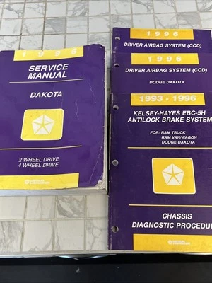 Dodge Dakota Truck 1996 servicio reparación taller manual conjunto OEM Foto 1 de 4