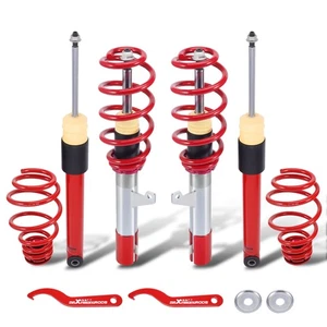 Lowering Coilover Set for Audi TT A3 VW Golf Passat 2003-2014 30mm Drop - Picture 1 of 20