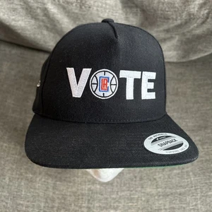 LA Clippers Classics Vote Snapback Mütze Cap Schwarz Neu - Bild 1 von 5